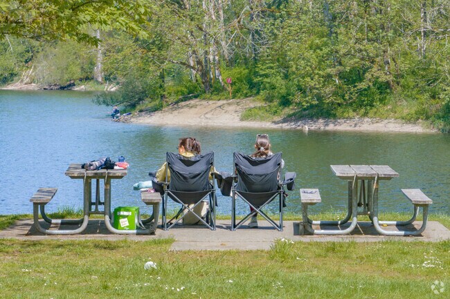 Relax on the water at Nolte State Park near Veazie.