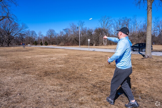 Estabrook Park in Shorewwod has a 18 hole Disc Golf course along with beautiful walking trails.