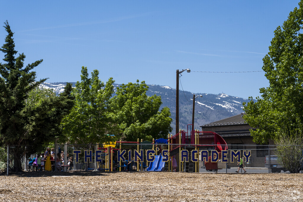 The King's Academy in Reno has outstanding mountain views from its property.