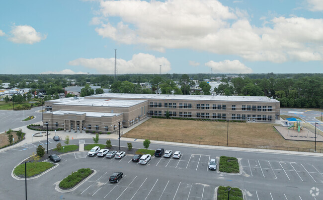 The student population of John J Blair Elementary is 425 and the school serves K-5.