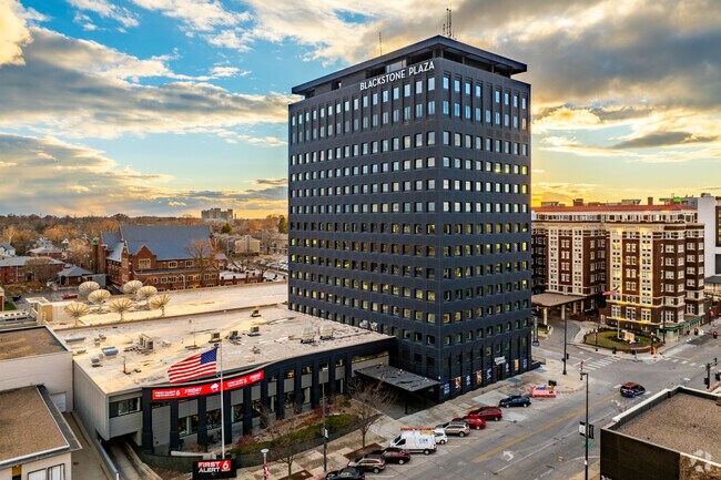Berkshire Hathaway's headquarters are in Omaha's Blackstone Plaza near Ridgefield.