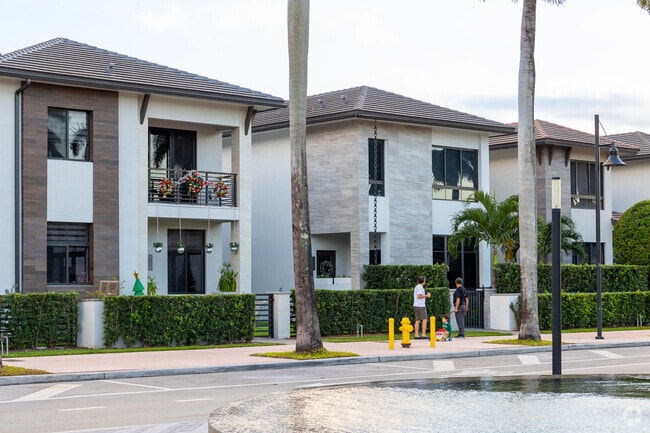 Contemporary homes are on the pricier side of the homes list in the City of Doral.