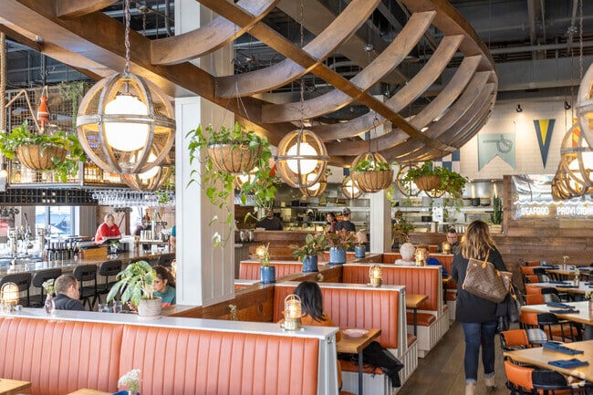 Residents and visitors can enjoy lunch at Plank Seafood Provisions in Downtown Omaha.