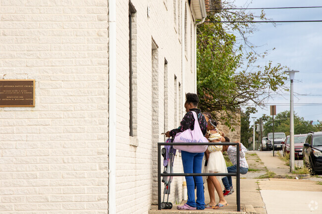 Many residents of Evergreen Lawn attend a local church on Sunday morning.