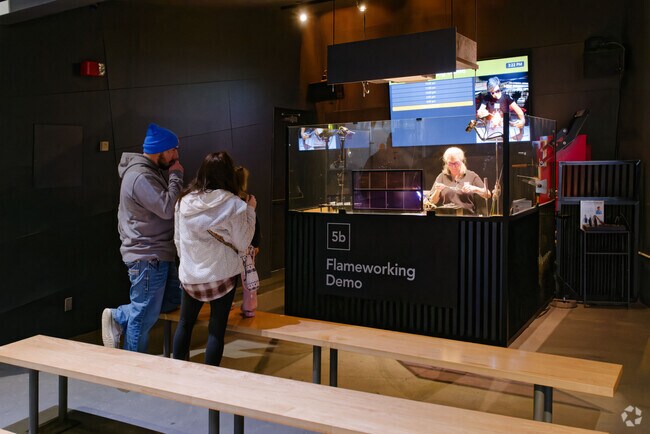 Visitors to the Corning Museum of Glass can learn about the science and technology behind innovations in glass at exhibits throughout the museum campus.