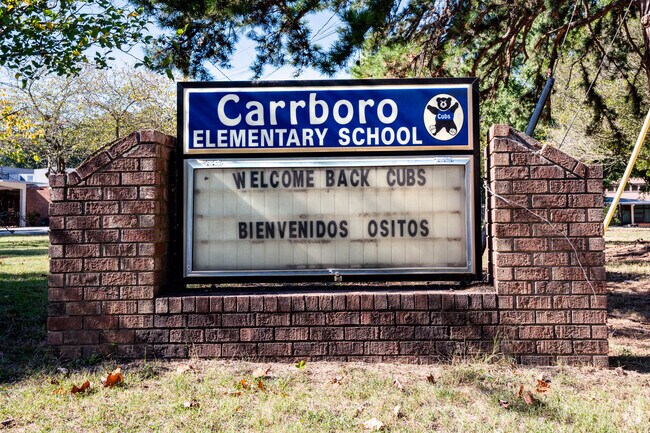 Carrboro Elementary School is located just outside Downtown Chapel Hill.