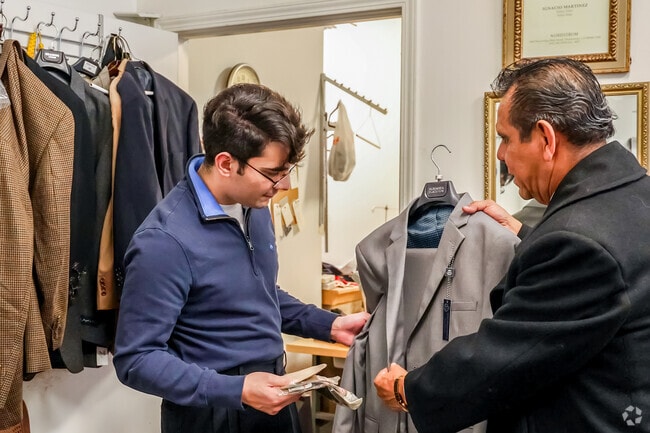 Martinez Tailor Shop has precision for clothing alterations and repairs in downtown Stockton.