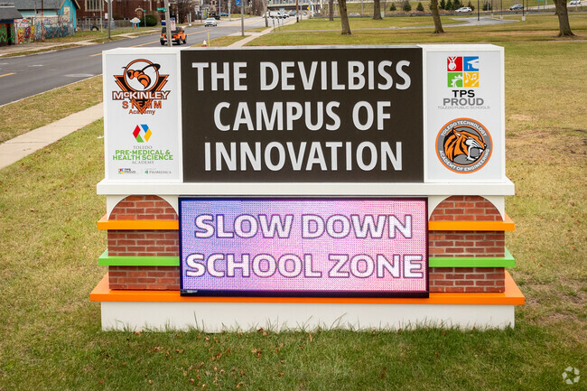 Toledo Technology Academy Campus Sign