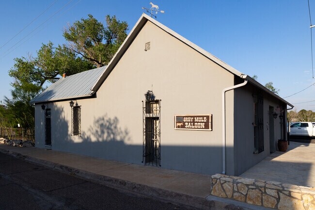 Locals can enjoy a much deserve drink after a long days work at the Grey Mule Saloon.