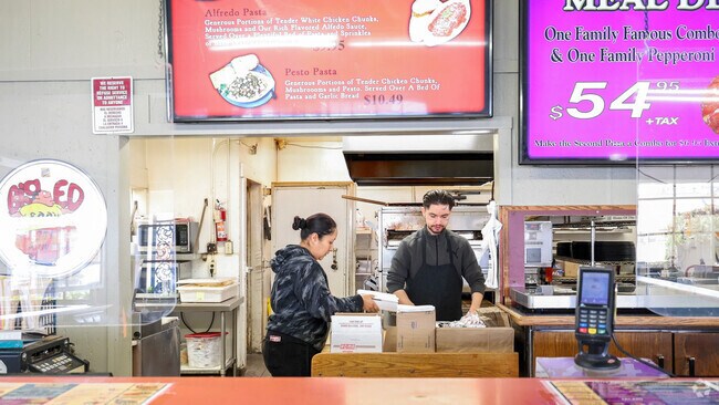 Eddie's Pizza is where the best pizza meets unbeatable service in Stockton's Seaport.