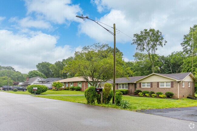 The ranch home is the most apparent style of home in Shawnee Estates.