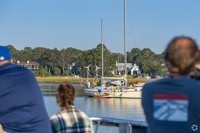 Boating is part of daily life for many residents of Daufuskie Island.