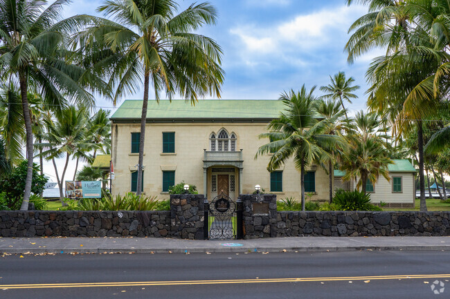 Hulihee Palace is a historical building in the heart of Kona.