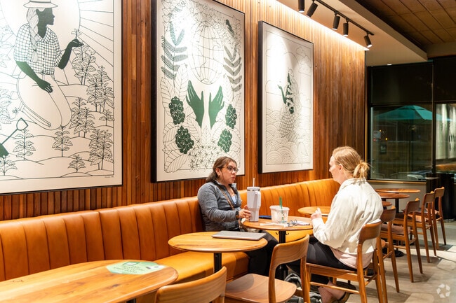 Unwind with a perfect brew at the local Cherry Hills Starbucks.