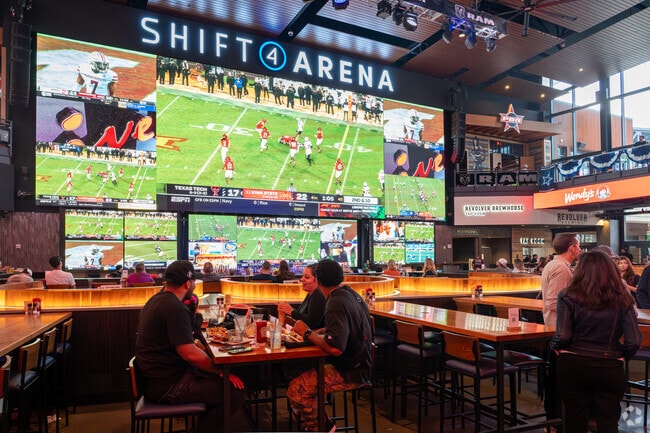 Arlington residents enjoy watching live games at Texas Live!