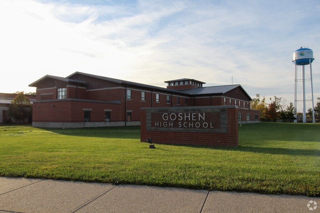 Goshen High School serves students in the Goshen community.