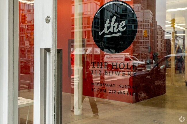 The Hole is a contemporary gallery found in Bowery.
