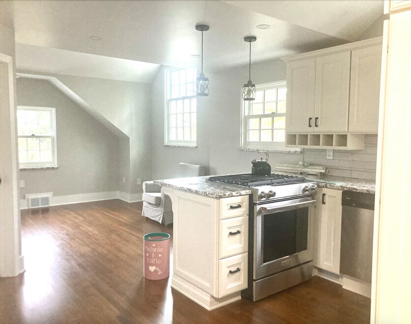 Open concept living area
