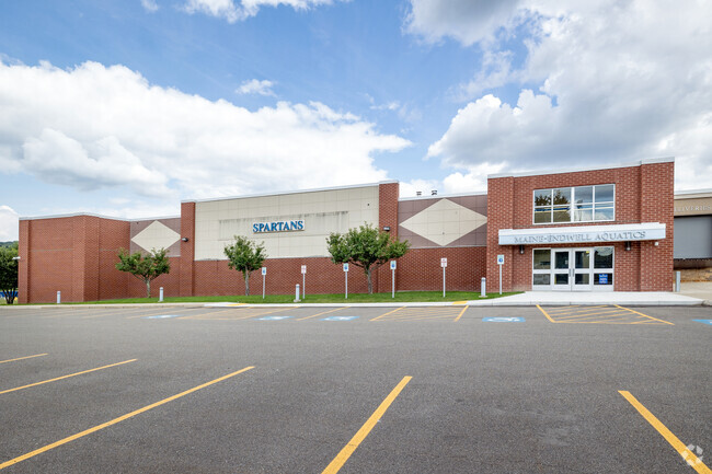 Maine-Endwell High School's athletic center and fields support their varsity sports teams.