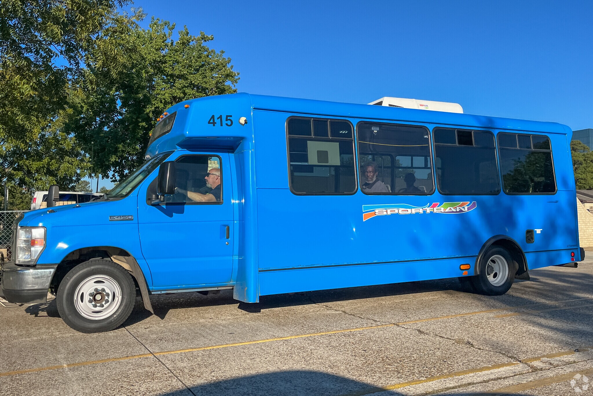 Public Transportation is available in the town of Greenwood.