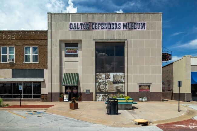 The downtown district of Coffeyville has plenty of activities and shops to enjoy.