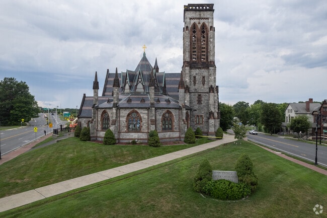 The annual Greek Festival is hosted at the St. George Greek Orthodox Cathedral's Cultural Center