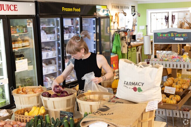 Many suburban shopping centers sit off Route 123 in Easley.