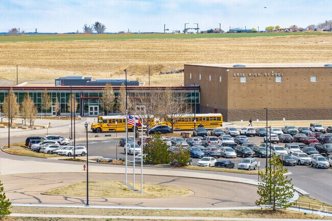 Erie High School maintains a score of A minus on Niche.com.