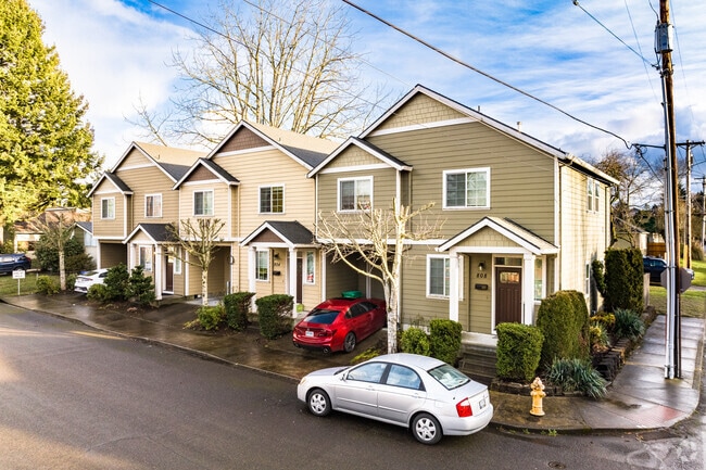 Townhomes are popular in the Downtown Gresham community.
