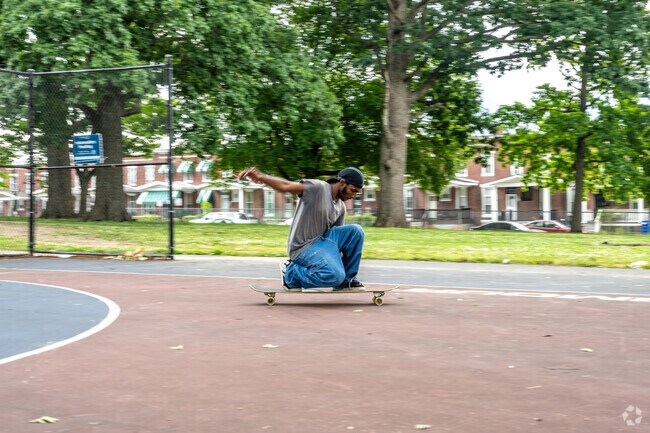 Longboard your way around Coppin Heights.