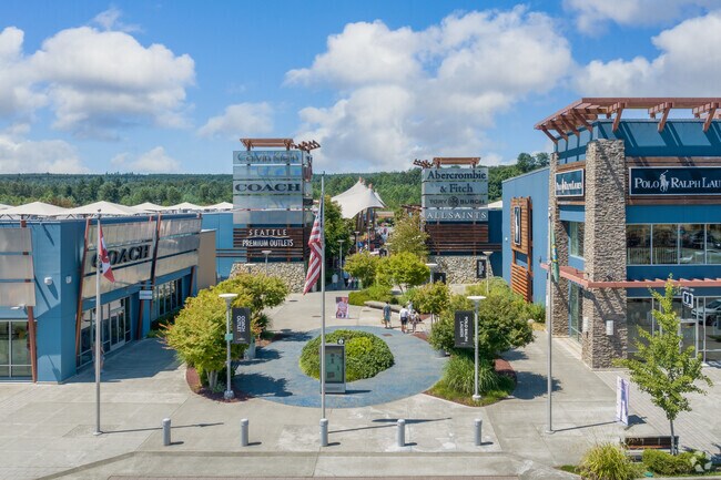 Sisco Heights residents head to Marysville for a day of shopping at Seattle Premium Outlets.