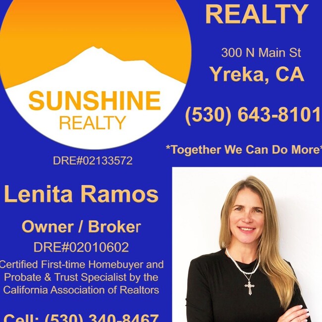 Lenita Ramos Real Estate Agent in Yreka, CA