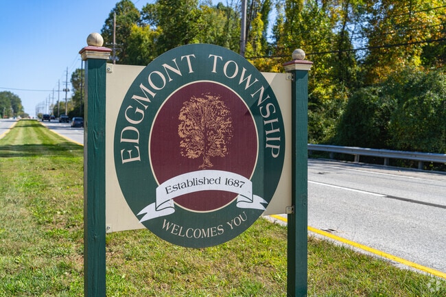 Enjoy a quiet lifestyle in Edgmont, a community dating back to 1687.
