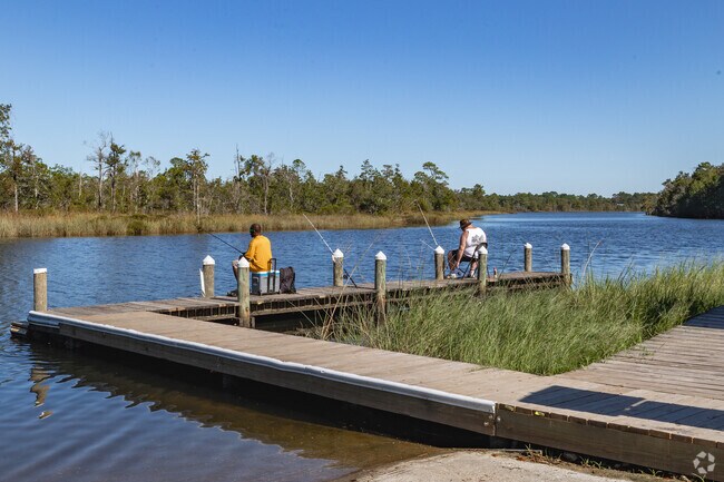Spending time on the water is a favorite local pass time in Bagdad, FL.