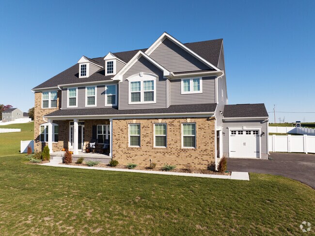 A new colonial build in Pennville, PA.