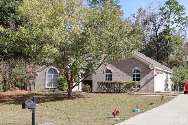 Traditional brick style homes in mature neighborhoods are a desirable option in Crawfordville.