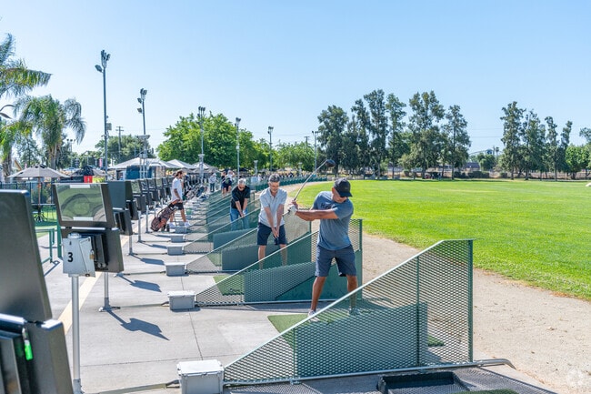 Take a golf lesson at Haggin Oaks Golf Complex near Mira Loma.