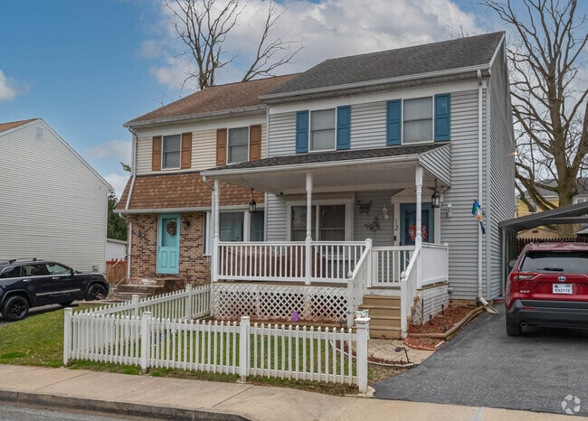 Semi-detached homes are a common housing style in Southside Lancaster.