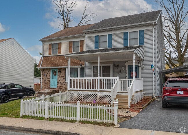Semi-detached homes are a common housing style in Southside Lancaster.