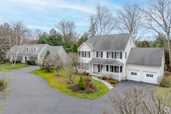 New traditional homes are often available with private road access in Brookside.