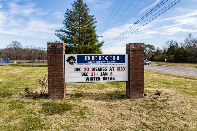 Beech Elementary School is part of the Davidson County school system.