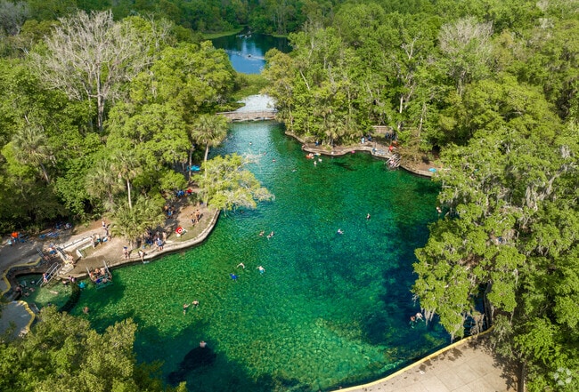 Wekiva Springs is located in the heart of the residential area and acroos the street from Sweetwater Country Club