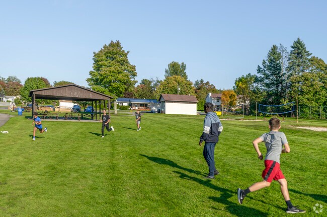 Nearby communities of Munster have plenty of parks and trails for the whole family to enjoy.