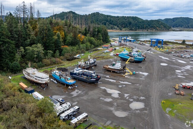 Reedsport is known for its coastal charm, located along the Umpqua River and only a few miles from the Pacific Ocean.