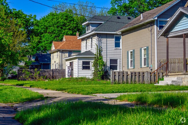 Northtown is made up of traditional housing stock, such as American Foursquare homes.