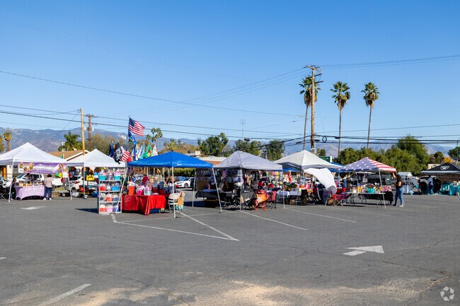 Residents of Alessandro embrace Milta's Holiday Boutique, uniting with local shops.