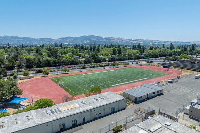 Harvest Middle School was reborn from the ashes of the city's last junior high, Ridgeview.