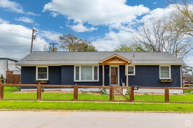 Single story ranch homes are being remodeled for new home buyers in Old Hickory Village.