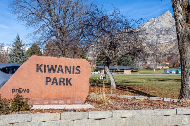 Kiwanis Park, located in the Wasatch neighborhood, offers open space for dogs and their owners.