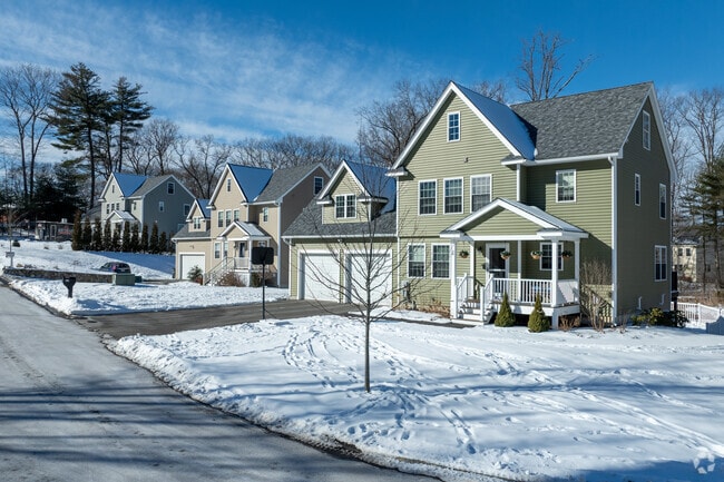 Newly constructed homes are popping up all around Ayer.